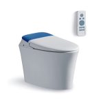 توالت فرنگی هوشمند ایگل رنگ سفید دکمه های لمسی با کنترل از راه دور 8001