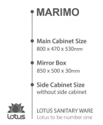 خرید و قیمت روشویی و کابینت لوتوس lotus طرح آرت دکو ، کابینت و روشویی پی وی سی pvc مدل ماریمو MARIMO سایت ریموند فروشگاه ریموند