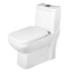 توالت فرنگی 1 تکه زمینی ،توالت فرنگی مروارید محصول چینی مروارید مدل یاریس 67
