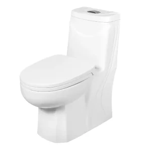 توالت فرنگی مروارید مدل دیاموند 66 با سیستم تخلیه واتر جت